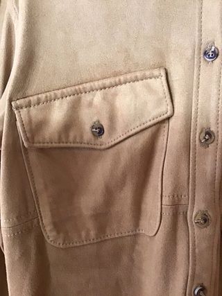 Camisa ante marrón