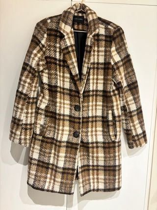 Abrigo R-rocio cuadros mujer