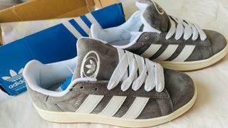 Adidas Zapatillas Hombre Grises Blancas