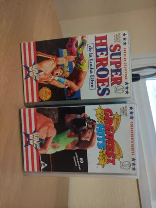 Lote VHS Lucha Libre WWF