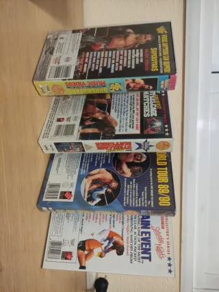 Lote VHS Lucha Libre WWF