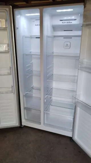 Nevera Hisense Inox Americana 180x191