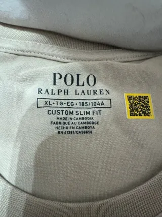 Polo Ralph Lauren T-shirt XL Beige