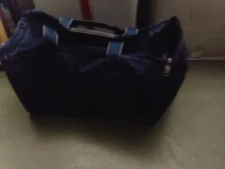 Bolso de viaje azul