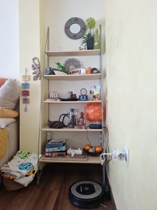 Estantería Metálica y Madera