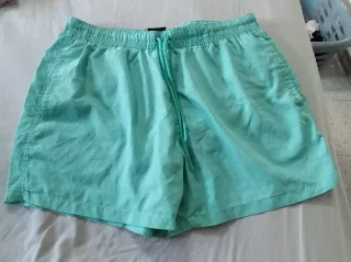 Bañador color verde azulado