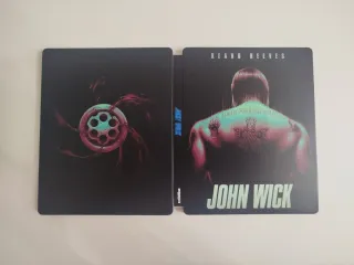 Steelbook John Wick Custom UHD 4K. Unico!!