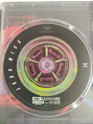 Steelbook John Wick Custom UHD 4K. Unico!!