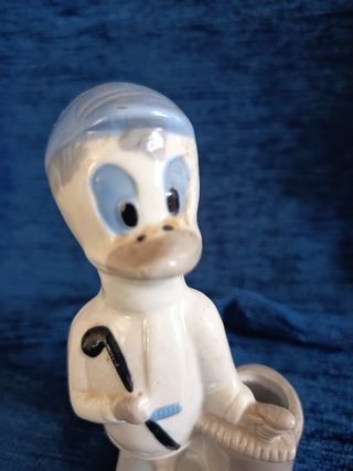 Figura Pato Donald Porcelana