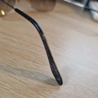 Gafas de sol Ray-Ban marrones y plateadas