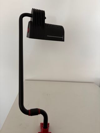 Lámpara Escritorio Belux System Negra/Roja