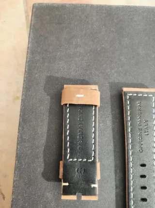 Cinturino Panerai Pelle Beige/Marrone 24 mm