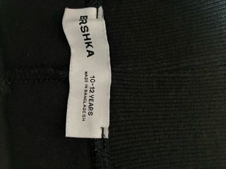 Pantalones de punto acabado campana