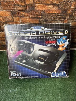 Sega Mega Drive sin usar