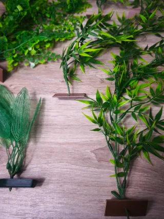 Plantas artificiales para acuario