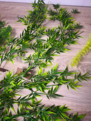 Plantas artificiales para acuario