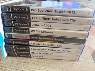 Lote de juegos de PS2