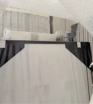 Caseta De Jardín En Resina 4,9 m2 Deco Gris Blanco