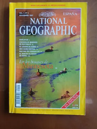 Revistas National Geographic vol. 1 Español (1997)