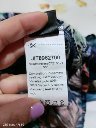 Vestitino floreale taglia unica