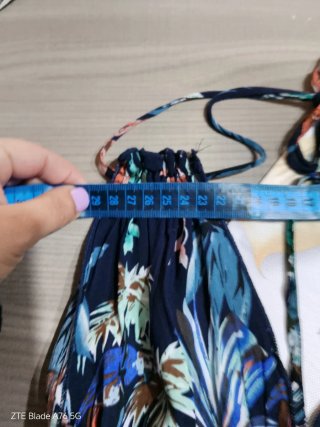 Vestitino floreale taglia unica