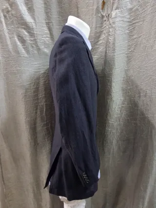 Giacca uomo Burberry lana seta lino taglia 48