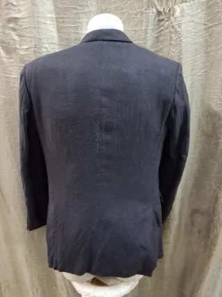 Giacca uomo Burberry lana seta lino taglia 48