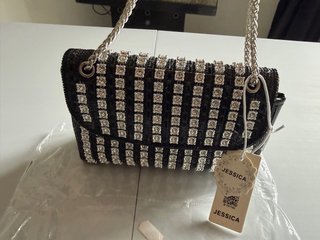 Borsa Jessica con strass