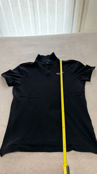 Polo Hollister negro Epic Flex Talla L