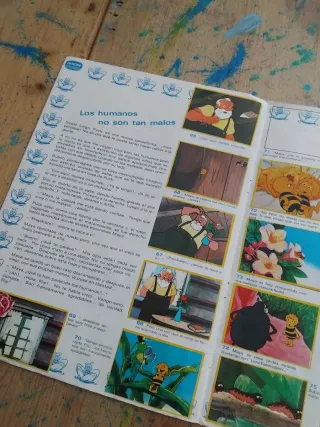 Álbum Cromos Abeja Maya 1978 Danone