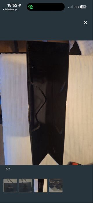 Bolsa Giorgio Armani Negra