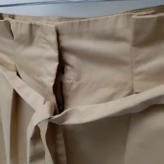 Pantalón corto Mango mujer verano beige