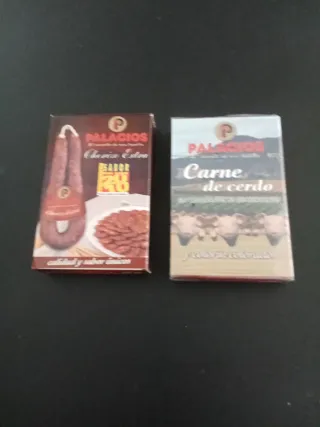 2 Barajas de cartas Chorizo Palacios