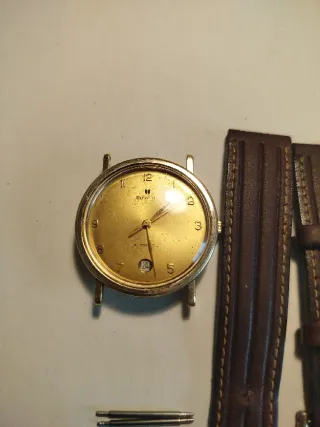 Reloj Breil Automático Vintage Dorado