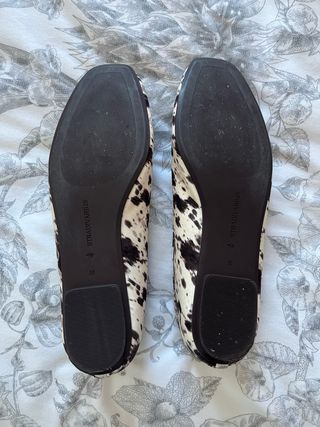 Bailarinas estampado animal Stradivarius T37