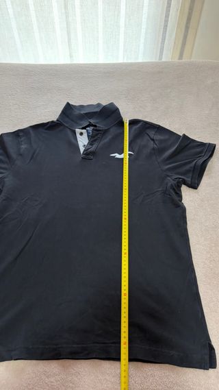 Polo Hollister Talla XL Negro