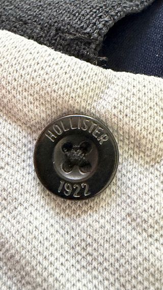 Polo Hollister Talla XL Negro