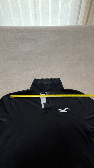 Polo Hollister Talla XL Negro