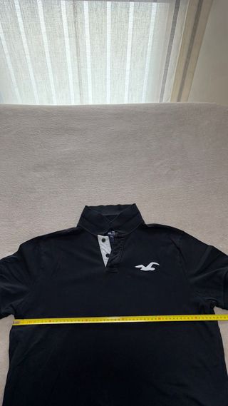 Polo Hollister Talla XL Negro