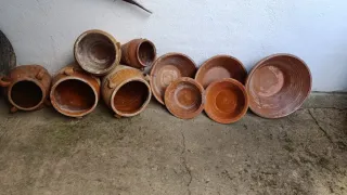 Orzas de barro antiguas