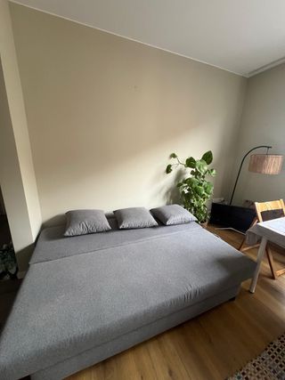 Divano letto Ikea Älvdalen grigio
