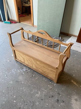 Mueble descalzador de madera