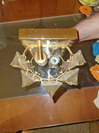 Lámpara de pared Venini años 70