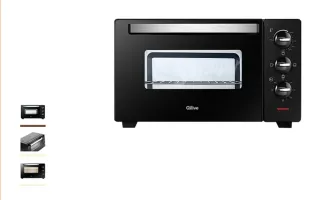 Horno Eléctrico Qilive Negro