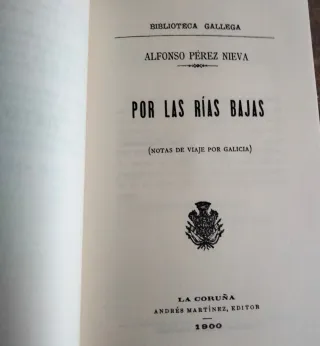 Por las Rías Bajas y El mundo Rural, 2 Facsimil
