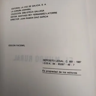 Por las Rías Bajas y El mundo Rural, 2 Facsimil