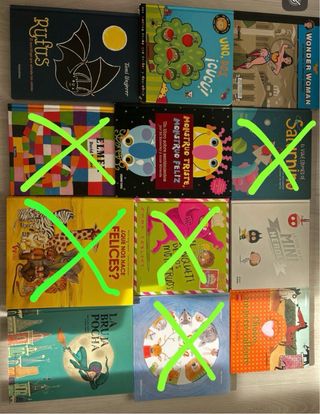 Libros, cuentos 0-10 años