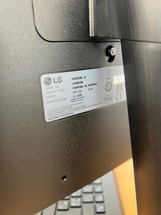 Pantalla Curva LG Negra 34"