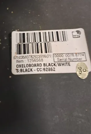 Patente Oxelo en buen estado