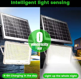 Faro LED Solare 2000W Fotovoltaico